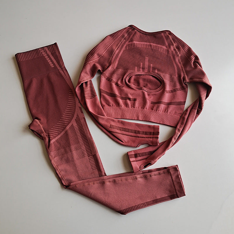 Women's Fitted Sportswear Set – Fitness & Running