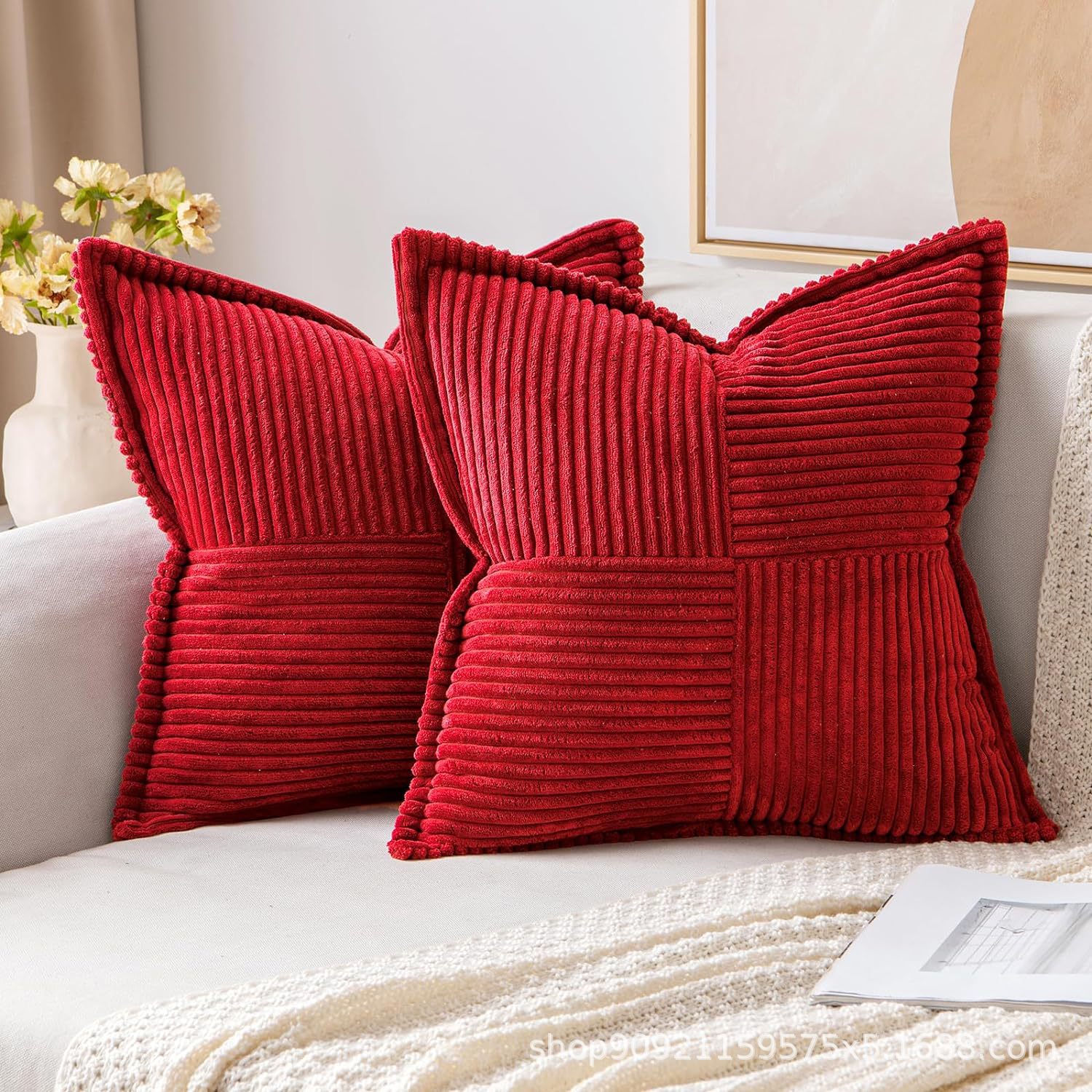 Elegance and comfort for your favorite corner - Textured Cushion Cover