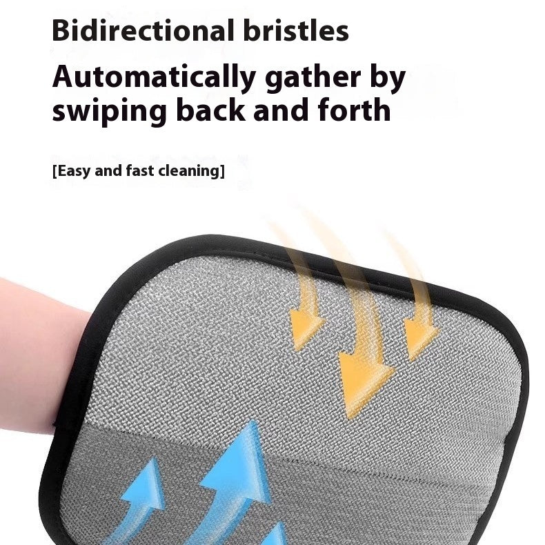 Guante Removedor de Pelo para Mascotas con Efecto Electrostático