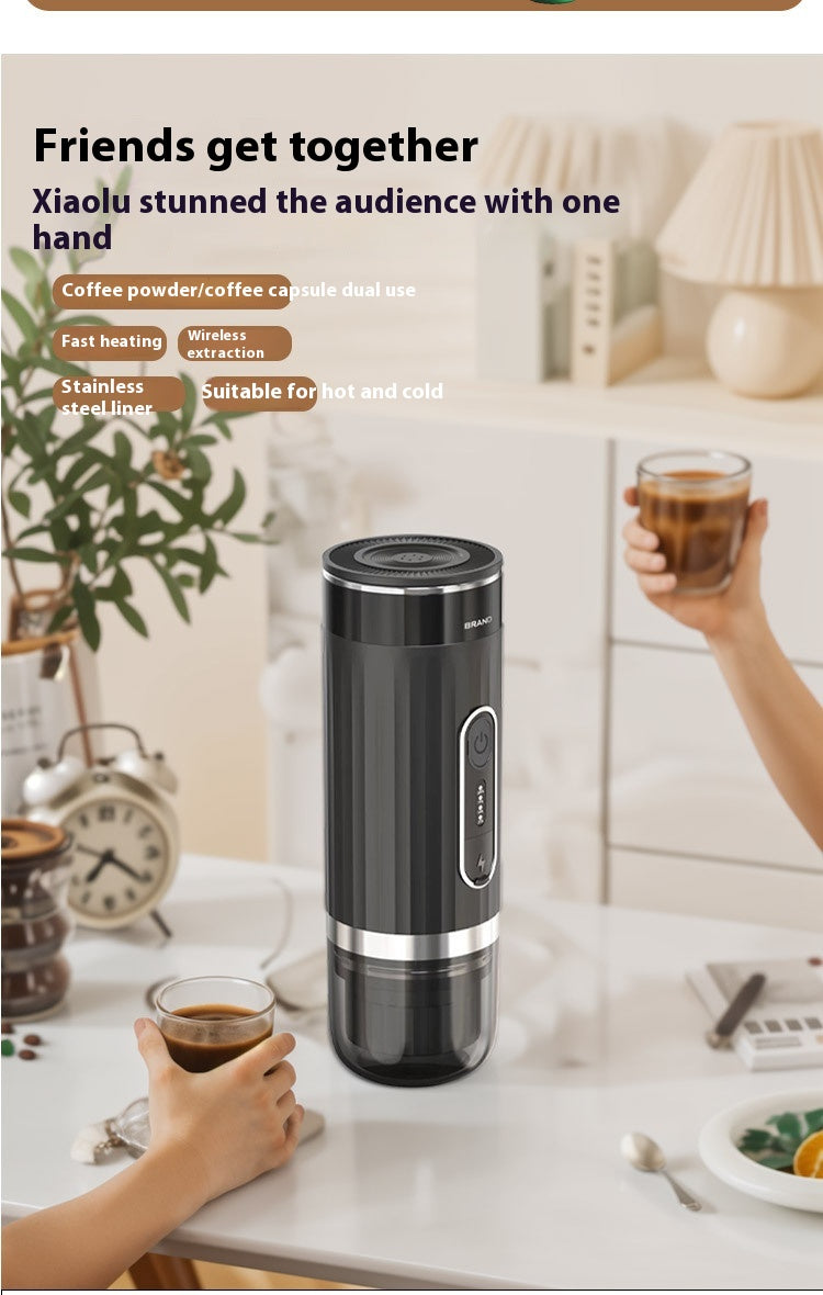 Cafetera Espresso Portátil Automática de Cápsulas