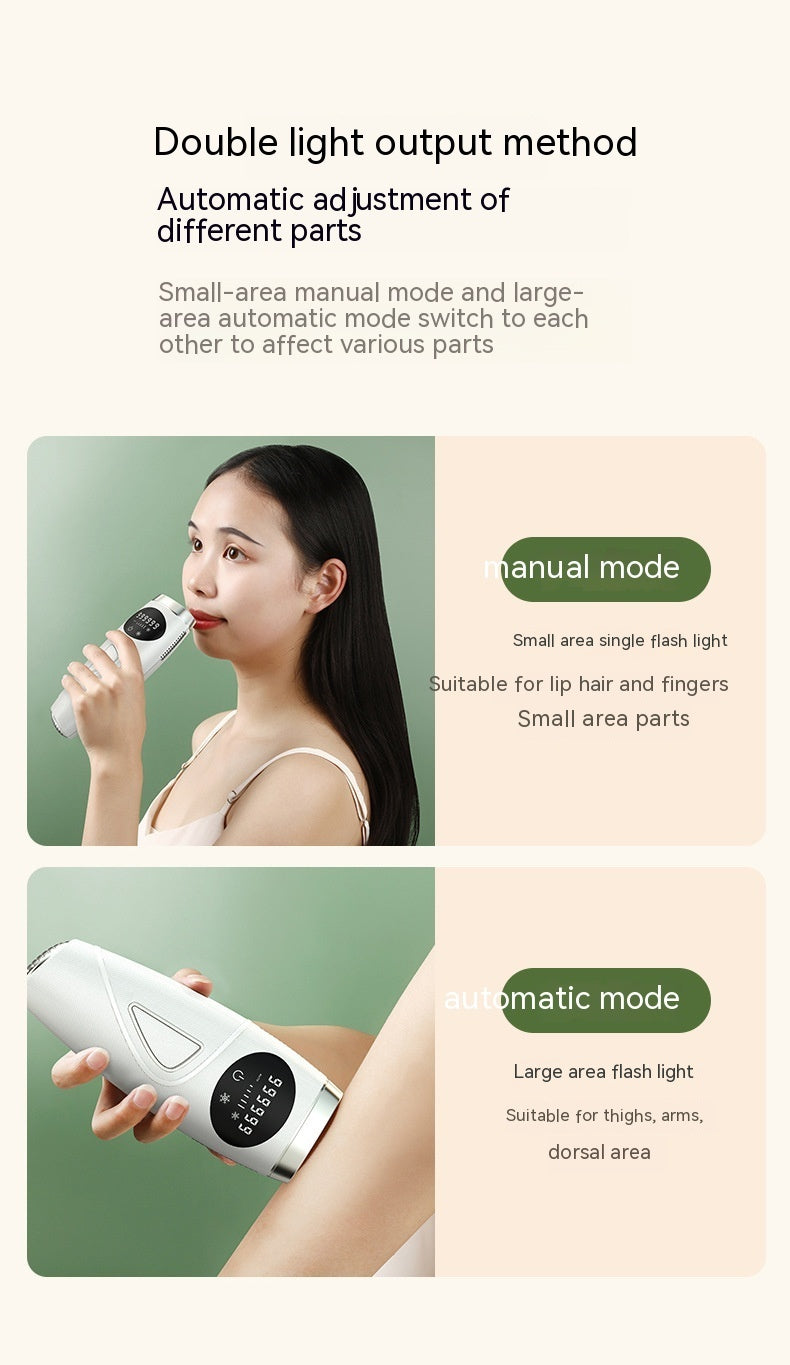 Depiladora laser portatil