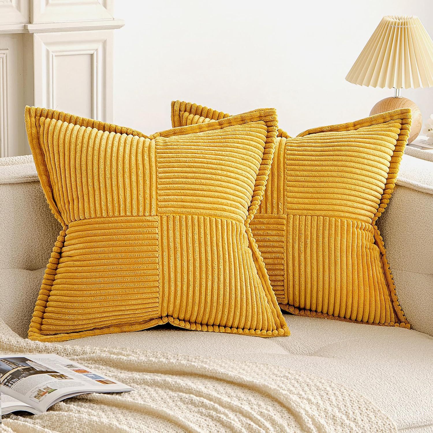 Elegance and comfort for your favorite corner - Textured Cushion Cover