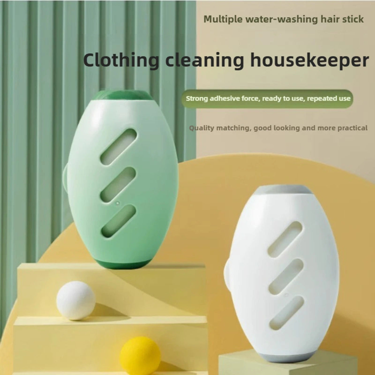 Rodillo Quitapelusas Reutilizable y Lavable – Adiós al Pelo de Mascotas y al Polvo