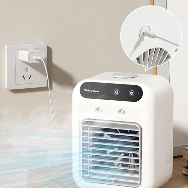 USB portable air conditioner with atomization 
