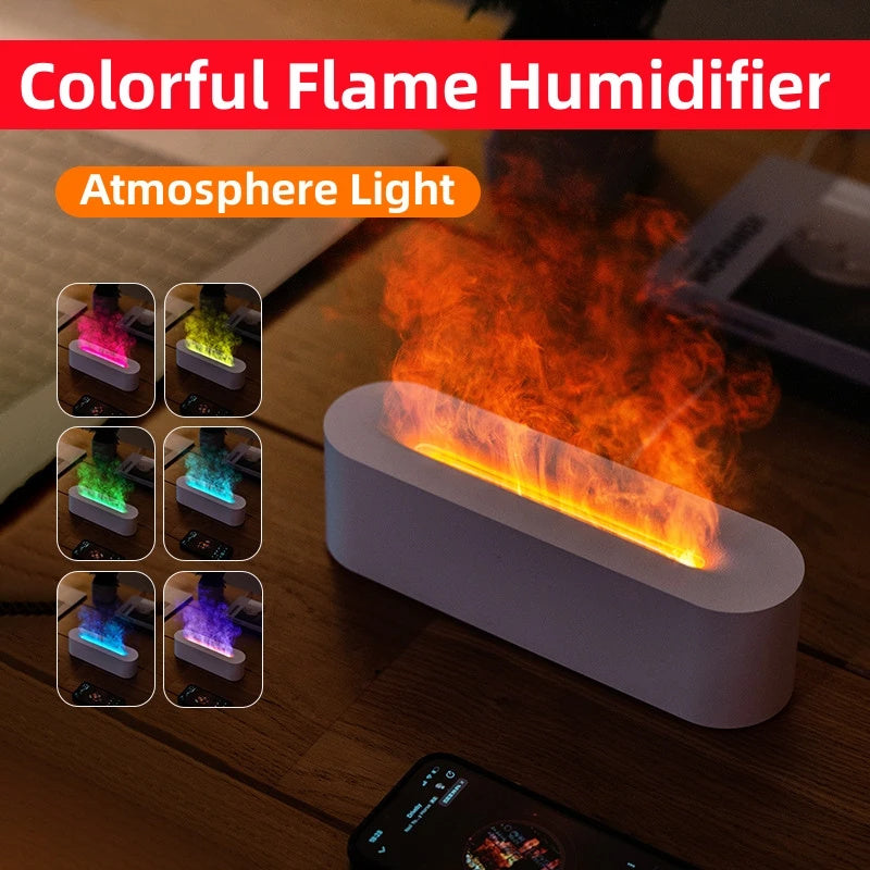 Aroma Diffuser with Flame Effect – A detail full of warmth