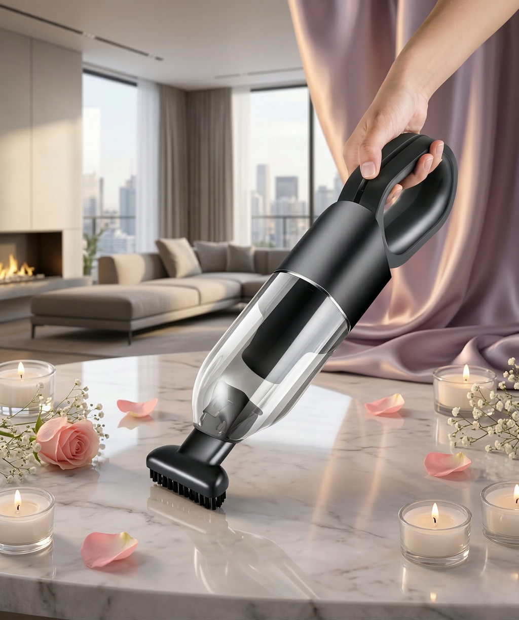 Cordless Portable Vacuum Cleaner for Car and Home