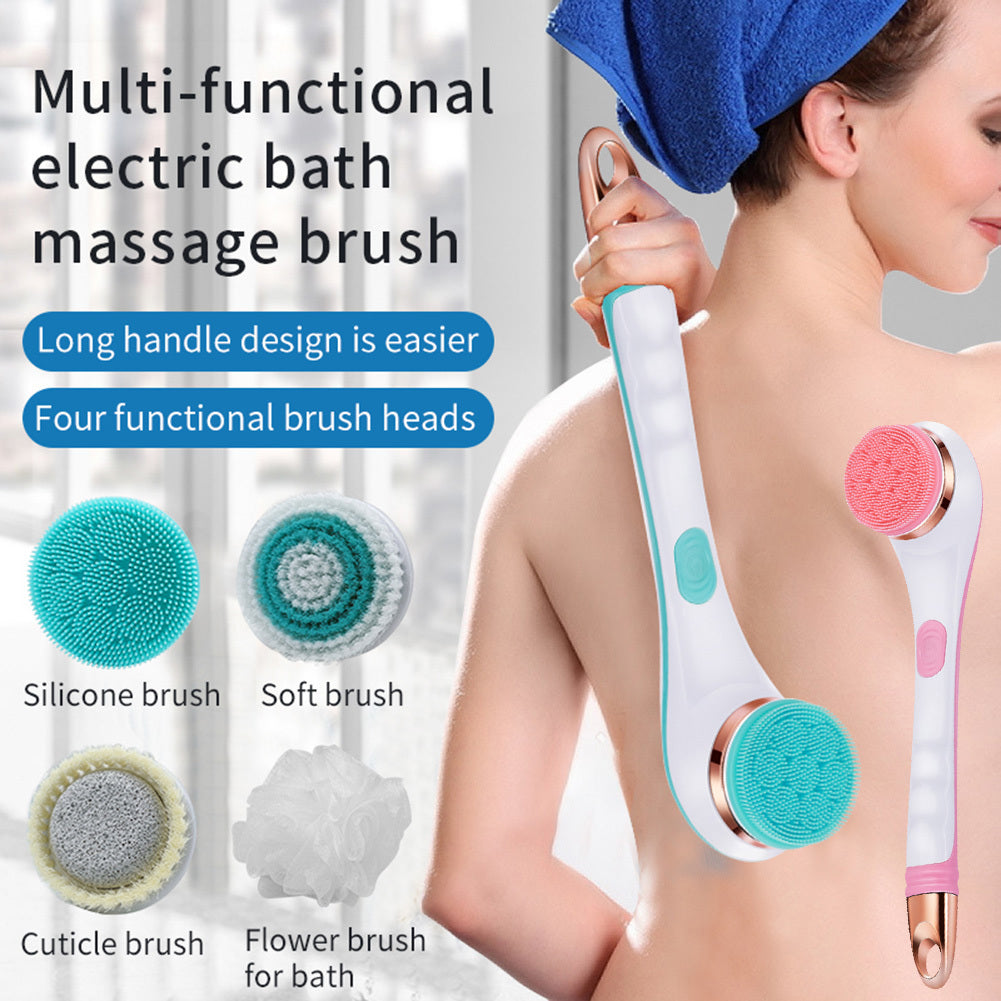 Rechargeable Silicone Electric Body Brush