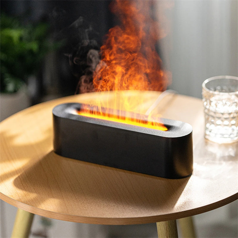 Aroma Diffuser with Flame Effect – A detail full of warmth