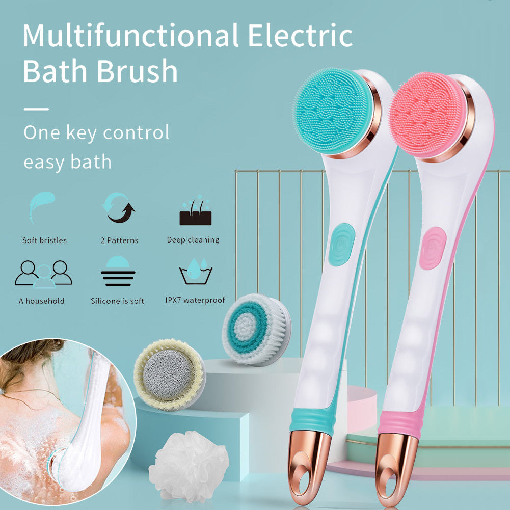 Rechargeable Silicone Electric Body Brush