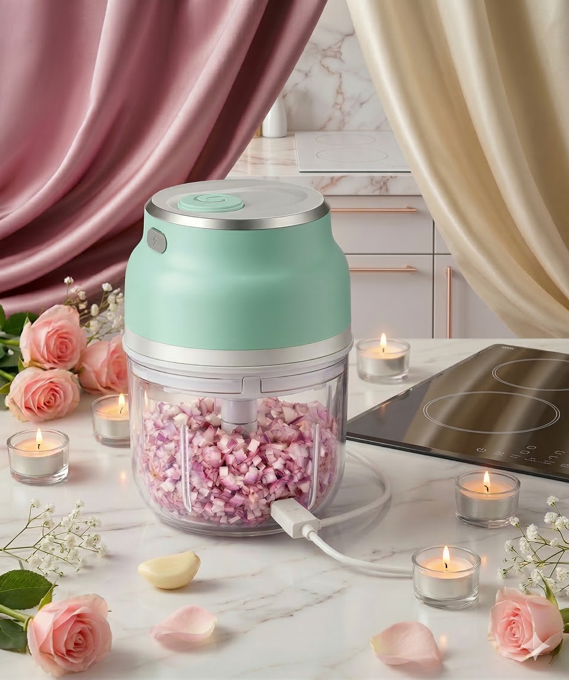 Mini Electric USB Chopper – Compact, Powerful and Portable