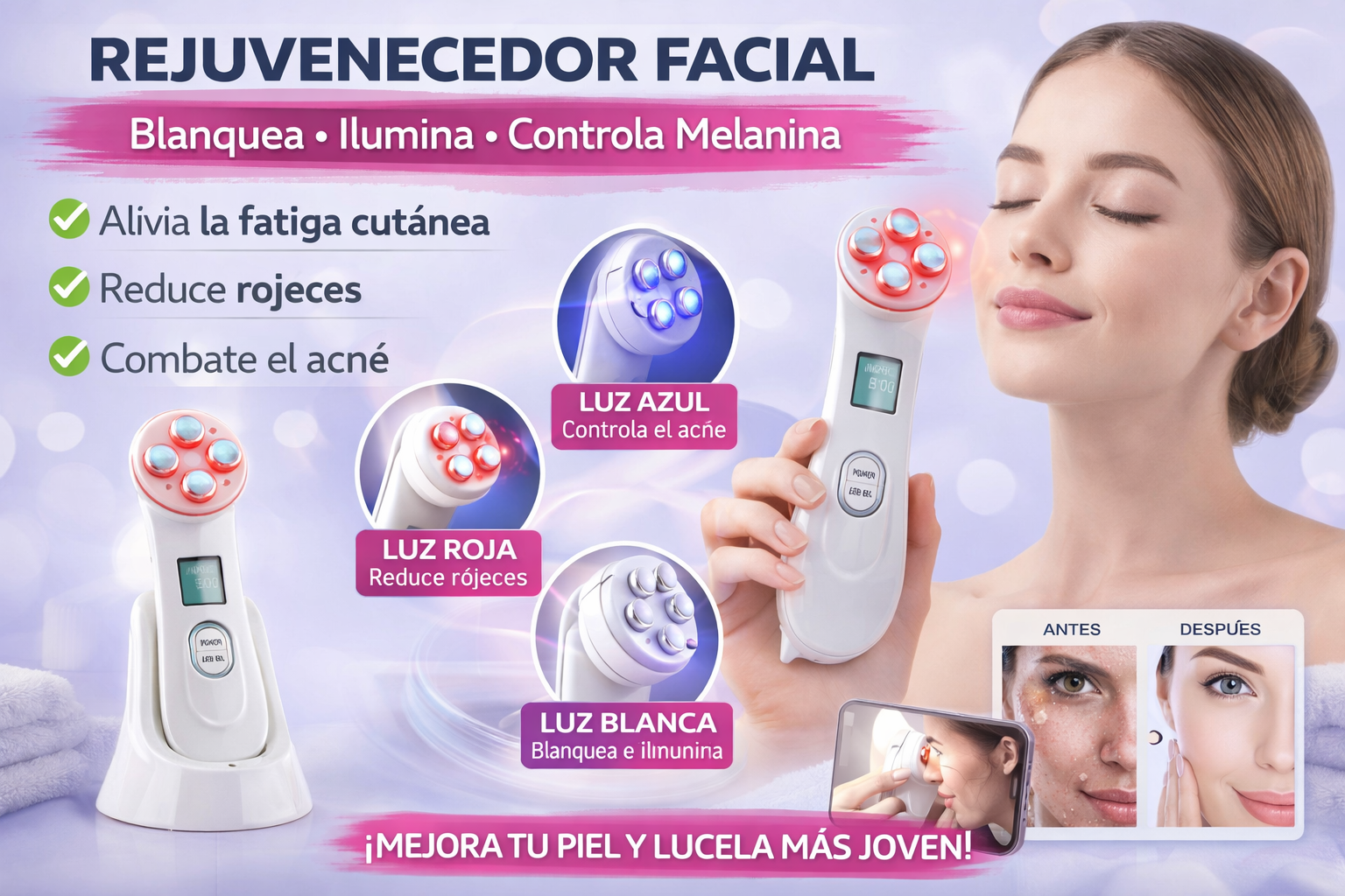 Rejuvenecedor facial