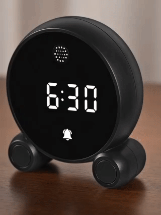 Reloj Despertador con Cámara WiFi HD 1080P y Visión Nocturna