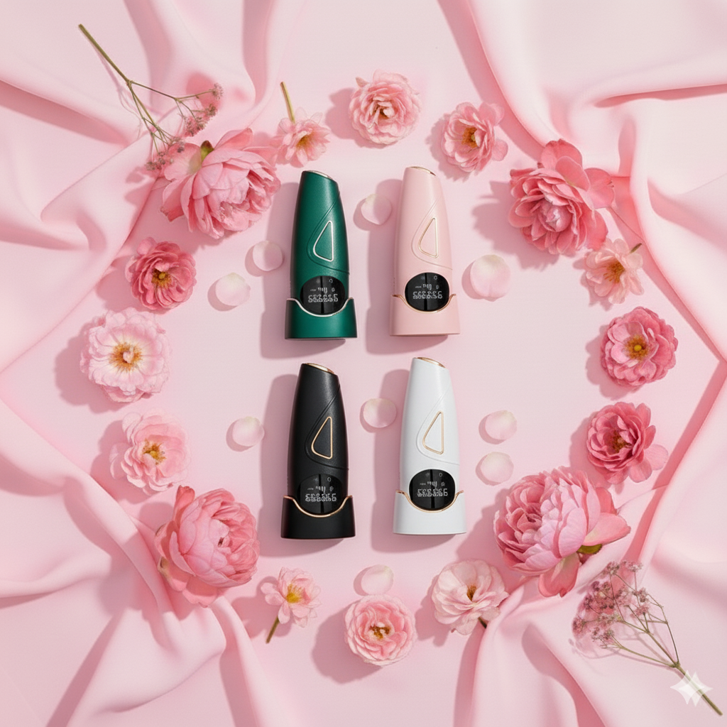 Portable laser hair removal device