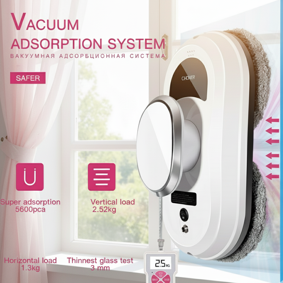 DYP Smart Window Cleaning Robot: Effortless, spotless shine