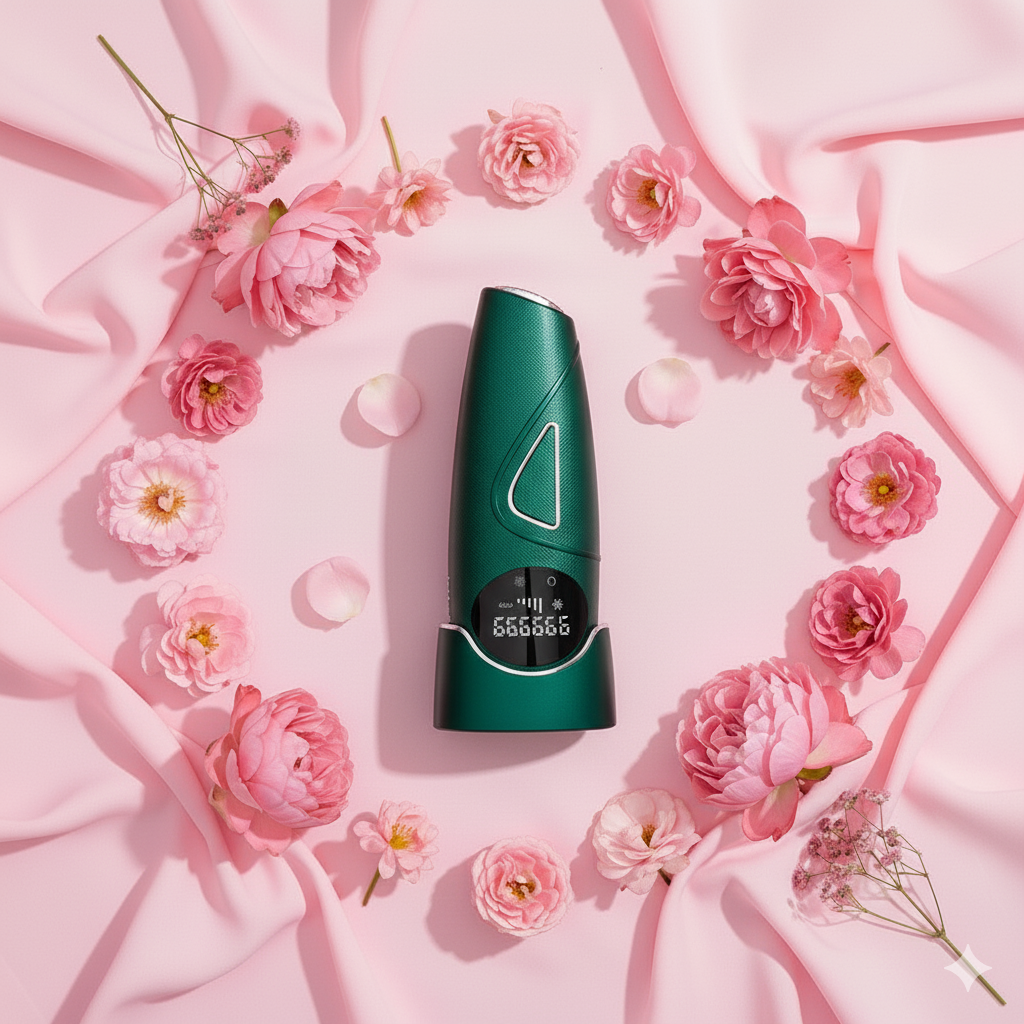 Portable laser hair removal device