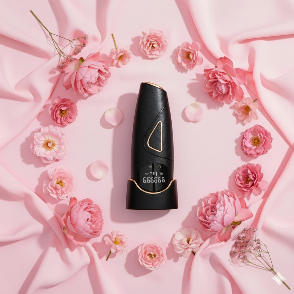 Portable laser hair removal device