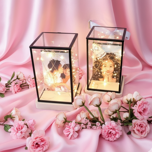Casa de Luz con Foto Personalizada – Un regalo lleno de amor para mamá